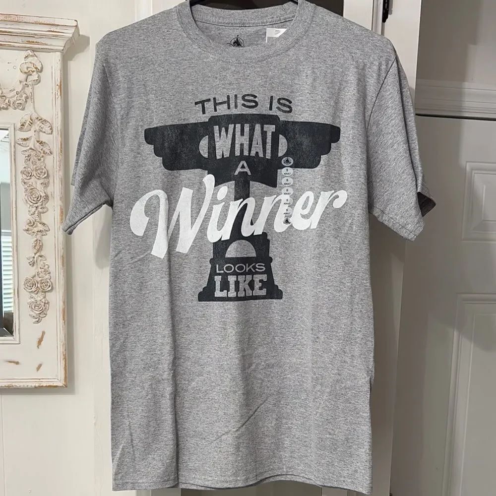 NWT Cars Radiator Springs  Graphic T-Shirt - This is What a Winner Looks Like